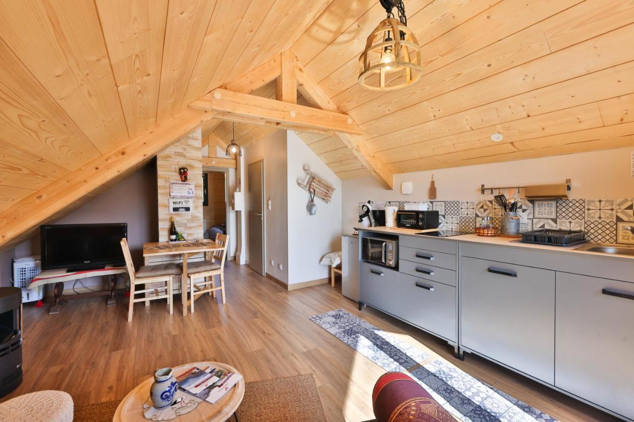 Au Chalet De Jo Muhlbach-sur-Munster Eksteriør billede
