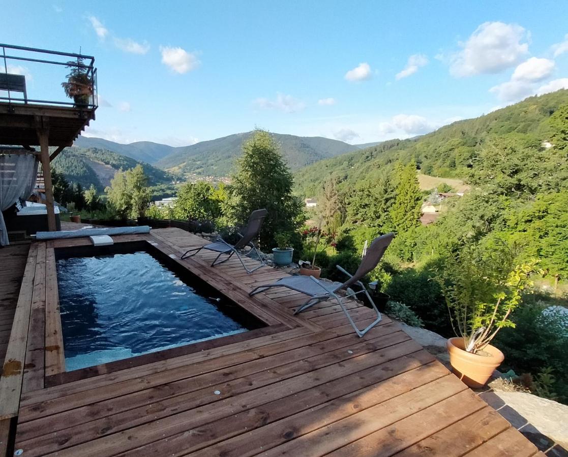 Au Chalet De Jo Muhlbach-sur-Munster Eksteriør billede
