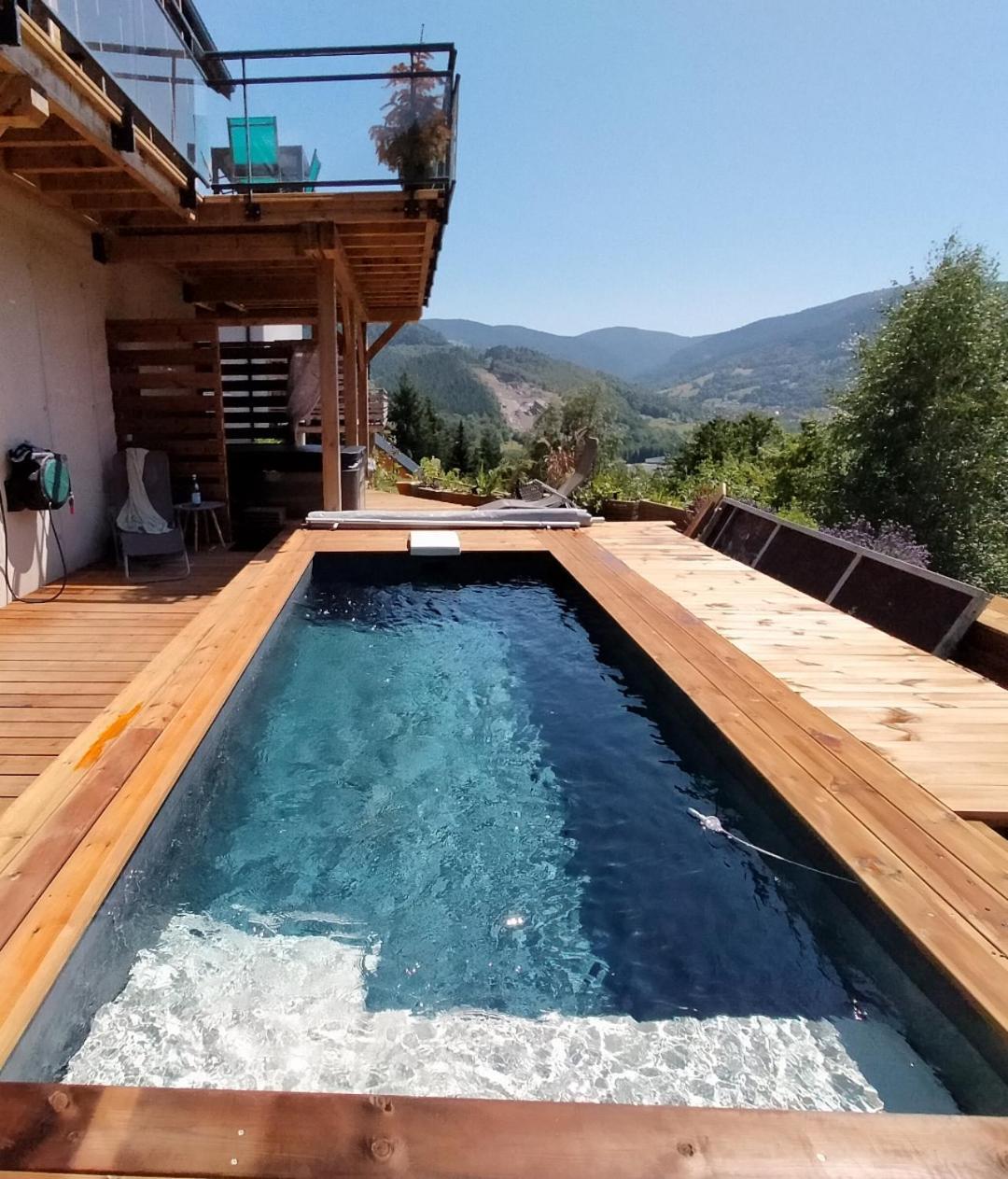 Au Chalet De Jo Muhlbach-sur-Munster Eksteriør billede